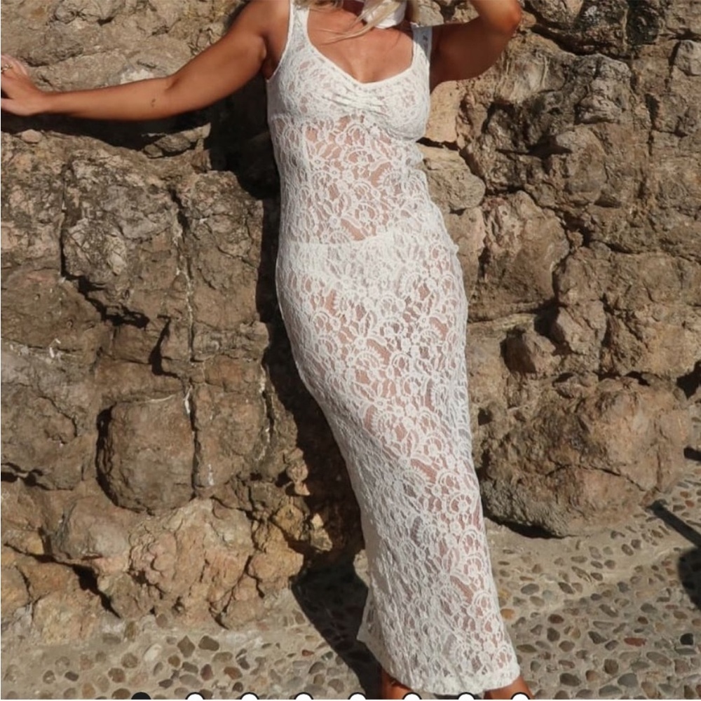 White Lace Rumored Dress